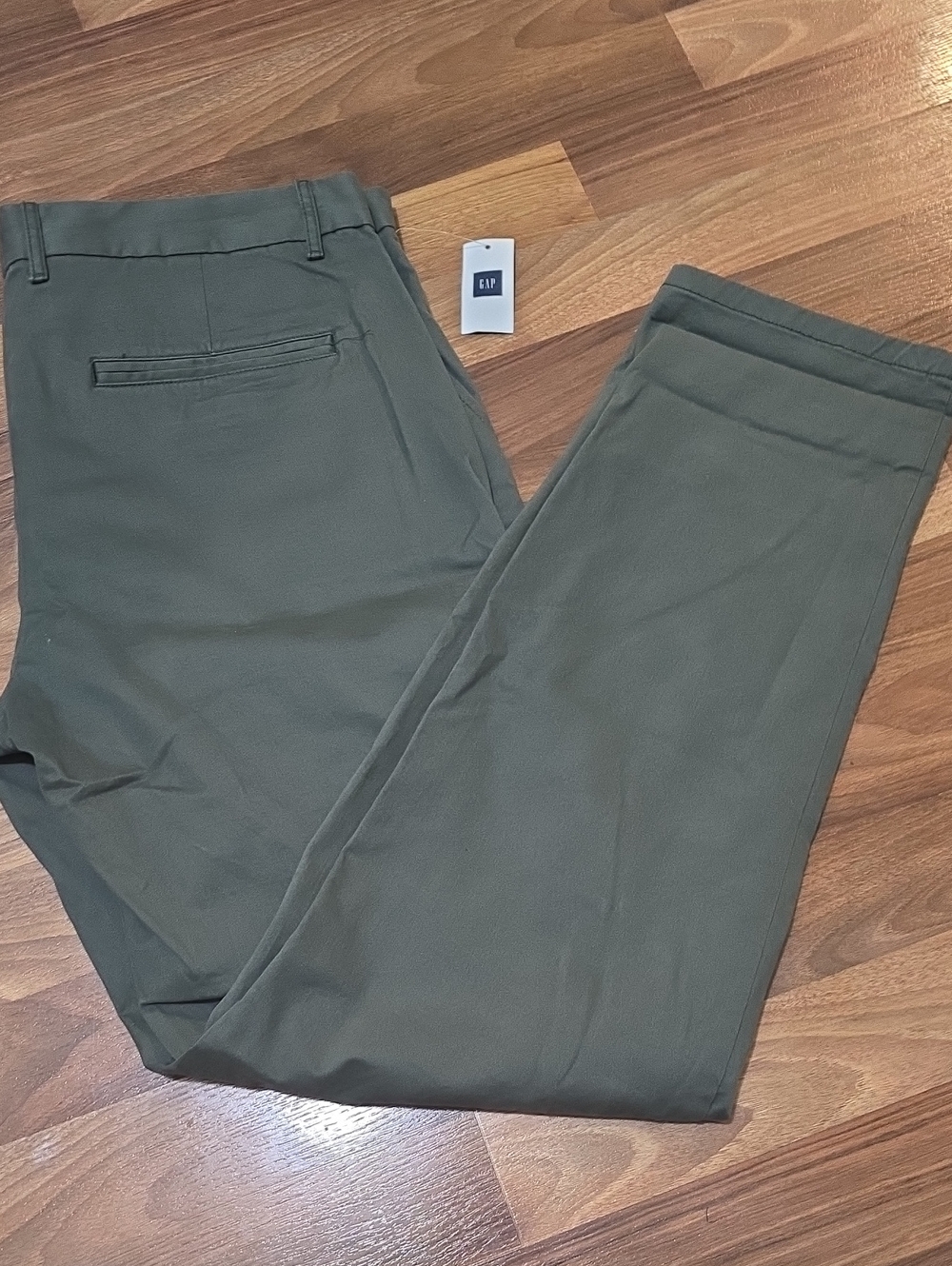 NWT GAP Women's Olive Green Chino Khaki Pants
